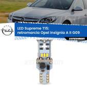 0 Retromarcia LED Opel Insignia A II G09 2014 - 2017: T15 Supreme T15: Supreme LED 6000k