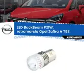 0 Retromarcia LED Opel Zafira A T98 1999 - 2005: P21W BackBeam P21W: Led BackBeam v2.0 Cannone Luce Retromarcia Canbus