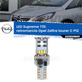 0 Retromarcia LED Opel Zafira C Tourer  2011 - 2019: T15 Supreme T15: Supreme LED 6000k