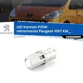 0 Retromarcia LED Peugeot 1007 KM_ 2005 - 2009: P21W Kannon P21W: Lampadina retromarcia LED Kannon