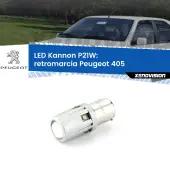 0 Retromarcia LED Peugeot 405 1987 - 1997: P21W Kannon P21W: Lampadina retromarcia LED Kannon