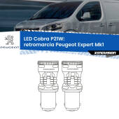 0 Retromarcia LED Peugeot Expert Mk1 1996 - 2006: P21W Cobra P21W: LED Cobra 6000k (Coppia)