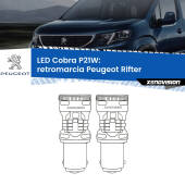 0 Retromarcia LED Peugeot Rifter 2018 in poi: P21W Cobra P21W: LED Cobra 6000k (Coppia)