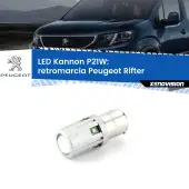 0 Retromarcia LED Peugeot Rifter 2018 in poi: P21W Kannon P21W: Lampadina retromarcia LED Kannon