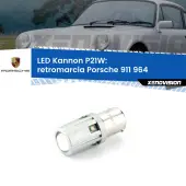 0 Retromarcia LED Porsche 911 964 1988 - 1993: P21W Kannon P21W: Lampadina retromarcia LED Kannon
