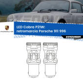 0 Retromarcia LED Porsche 911 996 1997 - 2005: P21W Cobra P21W: LED Cobra 6000k (Coppia)