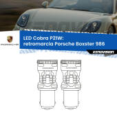 0 Retromarcia LED Porsche Boxster 986 1996 - 2004: P21W Cobra P21W: LED Cobra 6000k (Coppia)