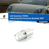 0 Retromarcia LED Porsche Boxster 987 2004 - 2008: P21W Kannon P21W: Lampadina retromarcia LED Kannon
