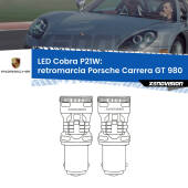 0 Retromarcia LED Porsche Carrera GT 980 2003 - 2006: P21W Cobra P21W: LED Cobra 6000k (Coppia)