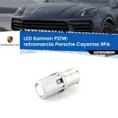 0 Retromarcia LED Porsche Cayenne 9PA 2002 - 2010: P21W Kannon P21W: Lampadina retromarcia LED Kannon