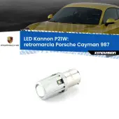 0 Retromarcia LED Porsche Cayman 987 2005 - 2008: P21W Kannon P21W: Lampadina retromarcia LED Kannon