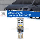 0 Retromarcia LED Seat Ibiza V 6F 2017 in poi: T15 Supreme T15: Supreme LED 6000k