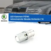 0 Retromarcia LED Skoda Octavia I 1U 1996 - 2010: P21W Kannon P21W: Lampadina retromarcia LED Kannon