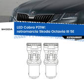 0 Retromarcia LED Skoda Octavia III 5E 2012 - 2018: P21W Cobra P21W: LED Cobra 6000k (Coppia)