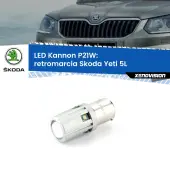 0 Retromarcia LED Skoda Yeti 5L 2009 - 2017: P21W Kannon P21W: Lampadina retromarcia LED Kannon