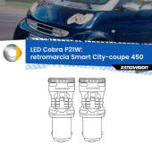 0 Retromarcia LED Smart City-coupe 450 1998 - 2004: P21W Cobra P21W: LED Cobra 6000k (Coppia)