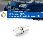 0 Retromarcia LED Smart City-coupe 450 1998 - 2004: P21W Kannon P21W: Lampadina retromarcia LED Kannon