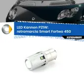 0 Retromarcia LED Smart Fortwo 450 2004 - 2007: P21W Kannon P21W: Lampadina retromarcia LED Kannon
