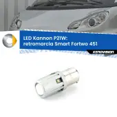 0 Retromarcia LED Smart Fortwo 451 2007 - 2014: P21W Kannon P21W: Lampadina retromarcia LED Kannon
