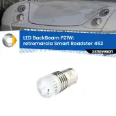 0 Retromarcia LED Smart Roadster 452 2003 - 2005: P21W BackBeam P21W: Led BackBeam v2.0 Cannone Luce Retromarcia Canbus