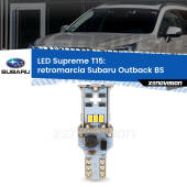0 Retromarcia LED Subaru Outback BS 2014 in poi: T15 Supreme T15: Supreme LED 6000k