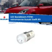 0 Retromarcia LED Suzuki Swift RS 2005 - 2010: P21W BackBeam P21W: Led BackBeam v2.0 Cannone Luce Retromarcia Canbus