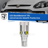 0 Retromarcia LED T15 BackBeam4 per Abarth Punto Evo 2010 - 2014 T15: Lampadina LED BackBeam v4.0