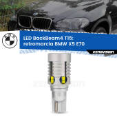 0 Retromarcia LED T15 BackBeam4 per BMW X5 E70 2006 - 2013 T15: Lampadina LED BackBeam v4.0