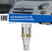 0 Retromarcia LED T15 BackBeam4 per Fiat 500L  2012 - 2018 T15: Lampadina LED BackBeam v4.0