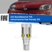 0 Retromarcia LED T15 BackBeam4 per Fiat Panda 312 2012 in poi T15: Lampadina LED BackBeam v4.0