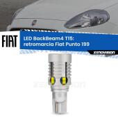 0 Retromarcia LED T15 BackBeam4 per Fiat Punto 199 2012 - 2018 T15: Lampadina LED BackBeam v4.0