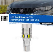 0 Retromarcia LED T15 BackBeam4 per Fiat Tipo 356 2015 in poi T15: Lampadina LED BackBeam v4.0