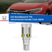 0 Retromarcia LED T15 BackBeam4 per Honda Civic Mk10 2016 - 2020 T15: Lampadina LED BackBeam v4.0