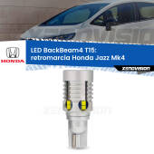 0 Retromarcia LED T15 BackBeam4 per Honda Jazz Mk4 2013 - 2019 T15: Lampadina LED BackBeam v4.0