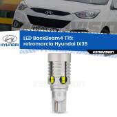 0 Retromarcia LED T15 BackBeam4 per Hyundai IX35  2009 - 2015 T15: Lampadina LED BackBeam v4.0