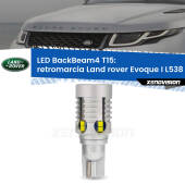 0 Retromarcia LED T15 BackBeam4 per Land rover Evoque I L538 2011 in poi T15: Lampadina LED BackBeam v4.0