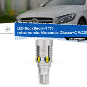 0 Retromarcia LED T15 BackBeam4 per Mercedes Classe-C W205 2013 - 2018 T15: Lampadina LED BackBeam v4.0