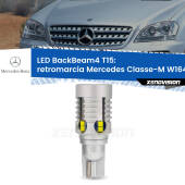 0 Retromarcia LED T15 BackBeam4 per Mercedes Classe-M W164 restyling T15: Lampadina LED BackBeam v4.0