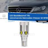 0 Retromarcia LED T15 BackBeam4 per Mercedes Classe-M W166 2011 - 2015 T15: Lampadina LED BackBeam v4.0