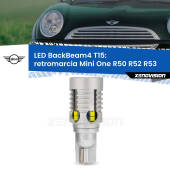0 Retromarcia LED T15 BackBeam4 per Mini One R50 R52 R53 2004 - 2006 T15: Lampadina LED BackBeam v4.0