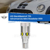 0 Retromarcia LED T15 BackBeam4 per Mini Roadster R59 2012 - 2010 T15: Lampadina LED BackBeam v4.0
