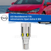 0 Retromarcia LED T15 BackBeam4 per Opel Astra K B16 2015 - 2020 T15: Lampadina LED BackBeam v4.0