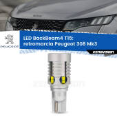 0 Retromarcia LED T15 BackBeam4 per Peugeot 308 Mk3 2020 in poi T15: Lampadina LED BackBeam v4.0