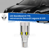 0 Retromarcia LED T15 BackBeam4 per Renault Laguna III X91 2007 - 2015 T15: Lampadina LED BackBeam v4.0
