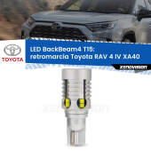 0 Retromarcia LED T15 BackBeam4 per Toyota RAV 4 IV XA40 2012 - 2018 T15: Lampadina LED BackBeam v4.0