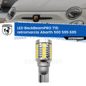 0 Retromarcia LED T15 BackBeamPRO per Abarth 500 595 695 2015 - 2022 T15: BackBeamPRO LED Retromarcia Philips 15W Canbus