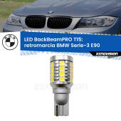 0 Retromarcia LED T15 BackBeamPRO per BMW Serie-3 E90 in poi T15: BackBeamPRO LED Retromarcia Philips 15W Canbus
