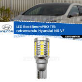 0 Retromarcia LED T15 BackBeamPRO per Hyundai I40 VF 2012 in poi T15: BackBeamPRO LED Retromarcia Philips 15W Canbus