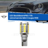 0 Retromarcia LED T15 BackBeamPRO per Mini Coupe R58 2011 - 2015 T15: BackBeamPRO LED Retromarcia Philips 15W Canbus