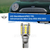 0 Retromarcia LED T15 BackBeamPRO per Mini One R50 R52 R53 2004 - 2006 T15: BackBeamPRO LED Retromarcia Philips 15W Canbus